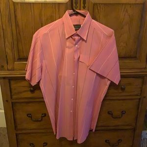 Men’s short sleeve panhandle slim -neck size 17